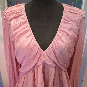 Free People Pink Top